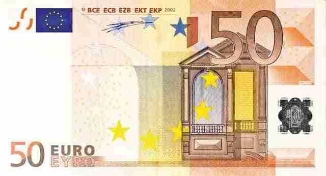 Billetes de euros falsos 3